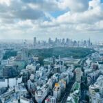 Claudia Álvarez Instagram - Fuimos a Shibuya Sky, un observatorio al aire libre de 360º está en la parte más alta del Shibuya Scramble Square y desde donde tienes las mejores vistas de la ciudad de Tokyo! Y conocimos el Santuario Meiji que es sintoísta! Tokyo, Japan