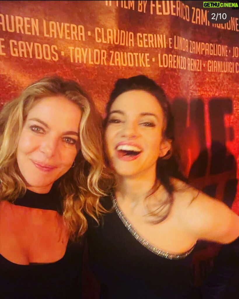 Claudia Gerini Instagram - Festa fine film The Well. It’s been a fantastic experience! I love working with Lauren ❤️❤️I will see you soon @tiromancinoofficial