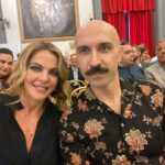 Claudia Gerini Instagram – La tipica faccia da spot ci ha unito.. @macciocapatonda_official