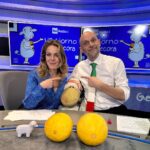 Claudia Gerini Instagram - Oggi conduttrice per un giorno, insieme al nostro @simpaticolauro c’è proprio lei: Claudia Gerini.