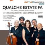 Claudia Gerini Instagram - Quanto mi piace cantare per voi❤️…quanto mi piace emozionarmi con il maestro Califano !Con i meravigliosi @solisstringquartet da venerdì a domenica teatro Vittoria .#roma #teatro