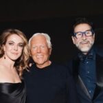 Claudia Gerini Instagram - Che emozione ieri sera 🤩rincontrare dopo qualche anno il sig @giorgioarmani In occasione della presentazione del suo progetto con #theitalianseagroup #admiralyachtclub a Marina di massa.Ho avuto l’immenso piacere di abbracciare e salutare quest’uomo grandioso , un genio italiano che ha conquistato il mondo intero ,e che non smette mai di creare sogni e mondi nuovi, con la stessa incredibile forza ed entusiasmo di quando ha iniziato…con quel suo sguardo vivace e curioso , acceso di azzurro, non a caso lo chiamano Re Giorgio …E’stata una serata magnifica , e che bello il nostro abbraccio, caldo e sincero.Grazie davvero 🙏😍❤️