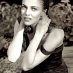 Claudia Gerini Instagram - L’attimo. years ago…#blackandwhite