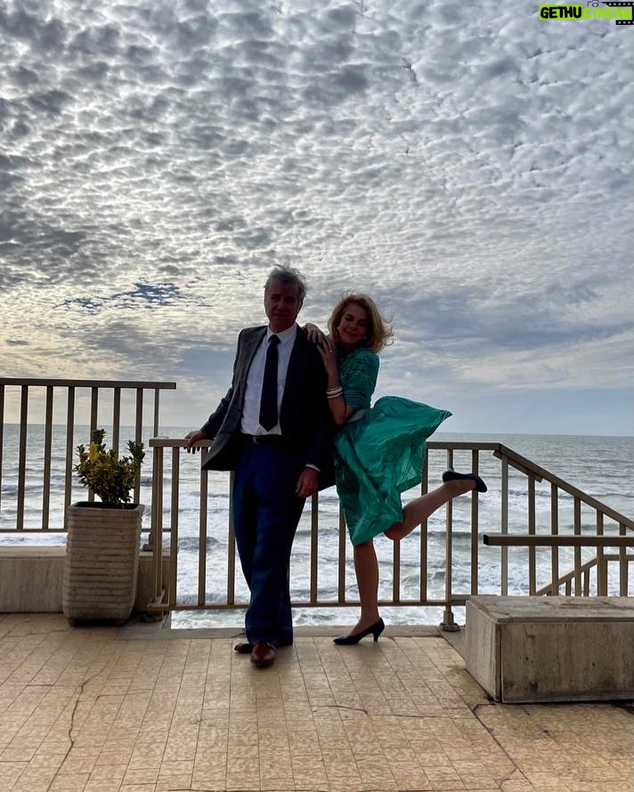 Claudia Gerini Instagram - @massimoghinireal moi et toi…. Toujour la magie #cinema #actors #friends ❤️😊