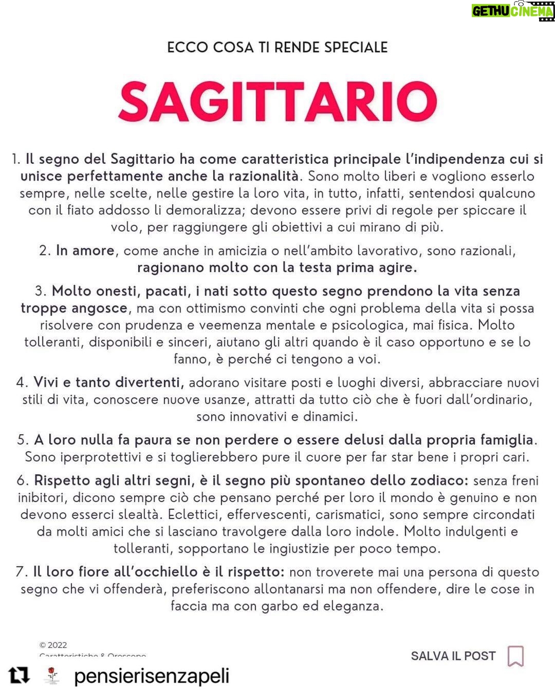 Claudia Gerini Instagram - A tutti i sagittari💃💥🗽♐️♐️♐️♐️
