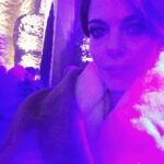 Claudia Gerini Instagram – Sule set di #johnwick2  #memories nel camper appena pronta … Gianna ready to go