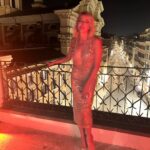 Claudia Gerini Instagram - About last night. Elena ed io invitate dalla mitica @ezia.mod , una bellissima serata per lancio di @cmax_official Make up by @lindazampaglione ❤️ Styling @valeriajmarchetti ROMA - città eterna