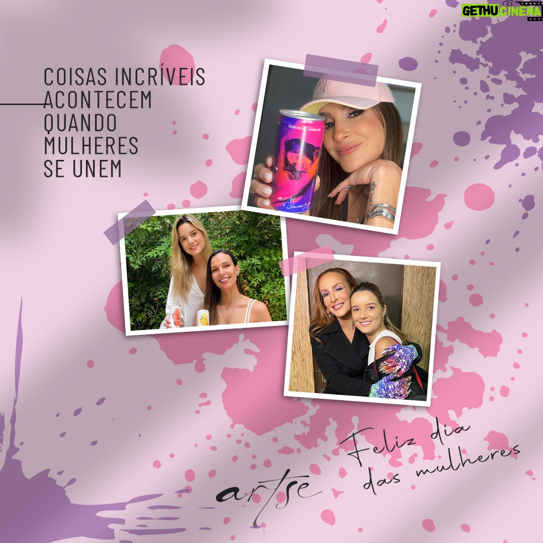 Claudia Leitte Instagram - Coisas incríveis realmente acontecem quando mulheres se unem e a Artse é uma prova disso. 🥂💖 Marque aqui as mulheres incríveis da sua vida! #DiaDasMulheres #diainternacionaldamulher Aprecie com moderação 🚫 Proibido para menores de 18 anos