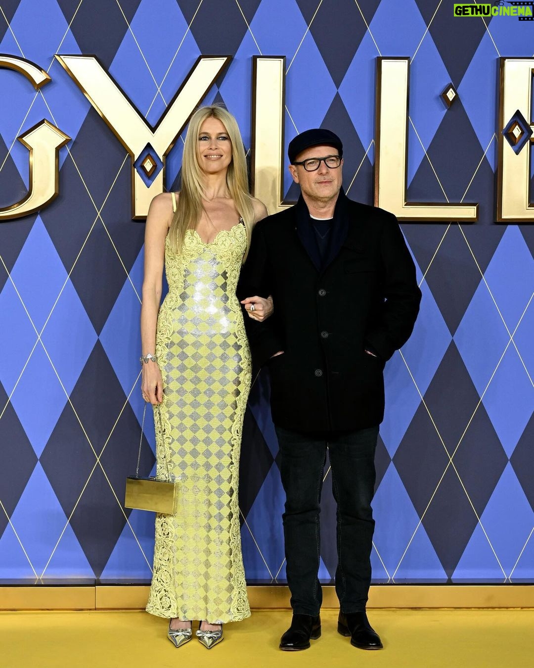 Claudia Schiffer Instagram - Last night’s world premiere of Matthew’s @ArgylleMovie in London! So proud of this entire cast and crew ♥️ It was a beautiful night celebrating this special film with filmmakers, friends, and fans alike. Officially in theatres February 2.