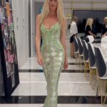 Claudia Schiffer Instagram - Fittings with @versace. Still not over this moment with @donatella_versace ✨