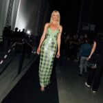 Claudia Schiffer Instagram - Amazing @versace show tonight! Excited to be with my dear friend @donatella_versace 😘 Images by @moeez for @voguemagazine — read the full Vogue story at the link in bio ♥️