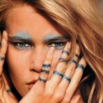 Claudia Schiffer Instagram - Ocean blue. 📸@hansfeurer for @elle_italia, 1989.