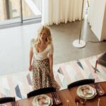 Claudia Schiffer Instagram - Finishing touches 🦋 Very thankful for the @bordallopinheiroofficial team for all of their hard work. The Cloudy Butterflies collection can be found at the link in my bio ❤️