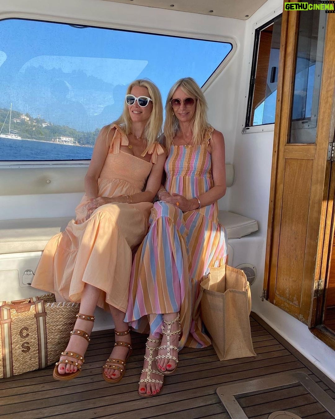 Claudia Schiffer Instagram - Nothing like shopping with my best friend 💗 @uta_hus Spetses,Greece