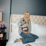 Claudia Schiffer Instagram - A puurfect liaison. Out NOW, the new limited ARGYLLE x Burlington collection, showcasing the breakout ARGYLLE star ‘Alfie’, played by my cat, @Chipthecat. @ArgylleMovie in cinemas everywhere!
