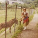 Claudia Schiffer Instagram - Summers at my grandparents Opi and Omi near Bad Honnef / Germany with my cousin Marion!