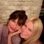 Claudia Schiffer Instagram – Now and then ❤️ I met Helena for the first time in the early 90s. We are so different yet strangely similar. Helena made me feel very calm and grounded whilst we were both in the middle of fashion madness. Last night at dinner in downtown New York it felt like no time has passed. I wish I lived in New York to see her more often.  We compared memories of working together — so many fashion campaigns and shows from Chanel to Versace. But also so many dinners with my mother and her parents. Her father was so lovely and her mother still so beautiful. ❤️❤️❤️