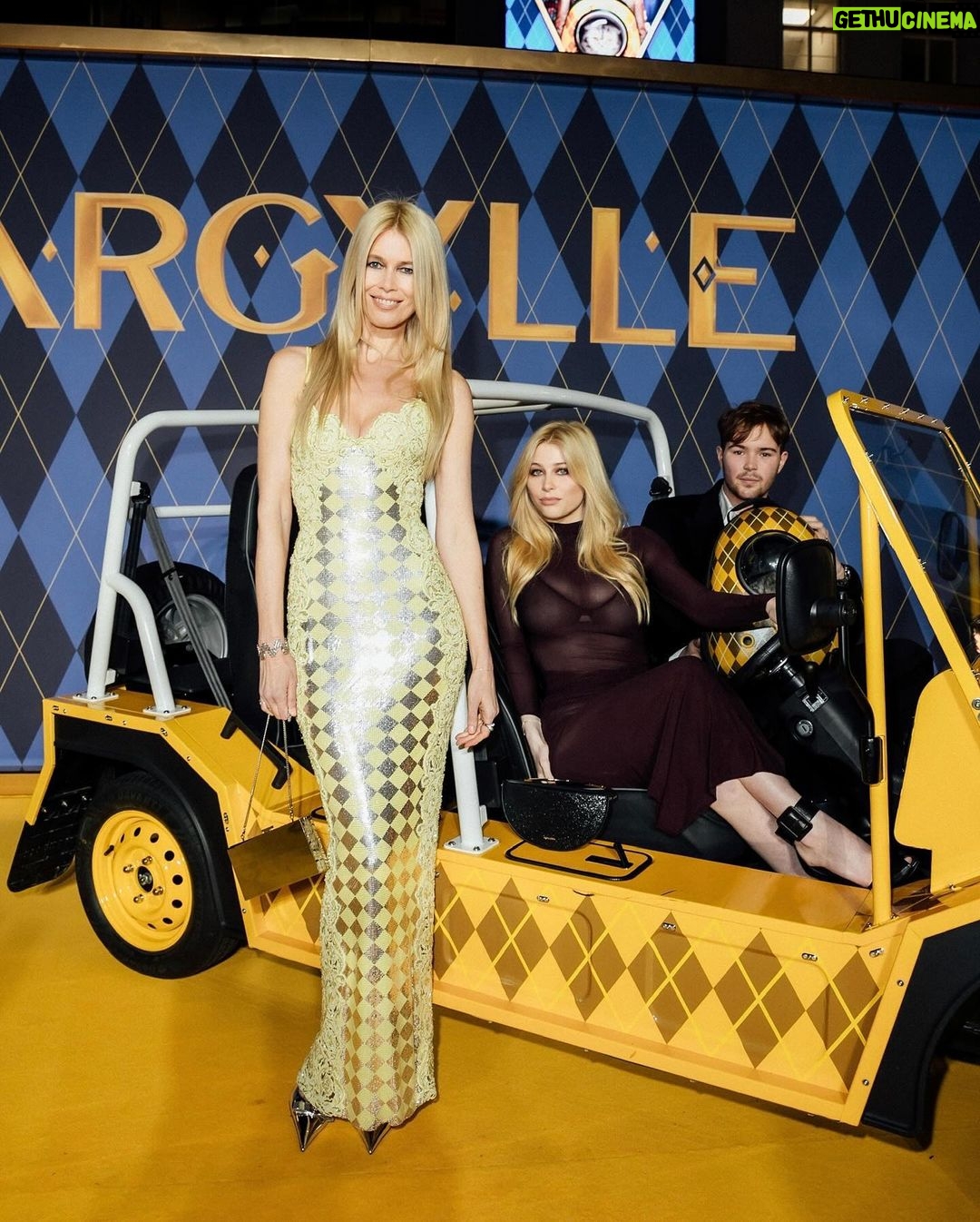Claudia Schiffer Instagram - Getting ready for @argyllemovie premiere with @voguemagazine ♥️ Photos by @moeez. Read the full feature on Vogue.com — link in bio!