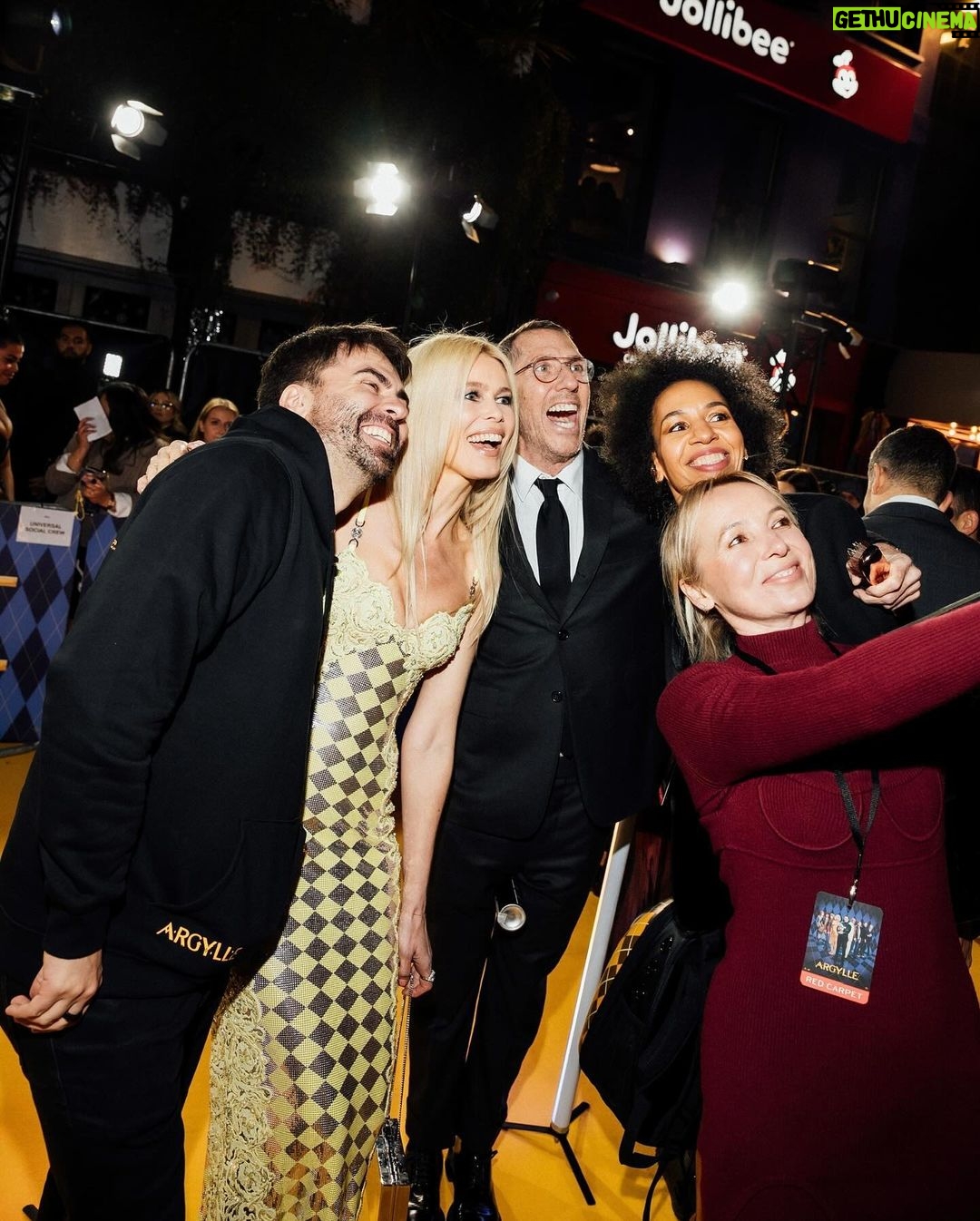 Claudia Schiffer Instagram - Getting ready for @argyllemovie premiere with @voguemagazine ♥️ Photos by @moeez. Read the full feature on Vogue.com — link in bio!