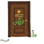Claudia Schiffer Instagram - Some of my favourite illustrations from “Blue Chip” by the talented @angelicahicks! Her sense of humor and playful drawings were a perfect match for Chip’s story.