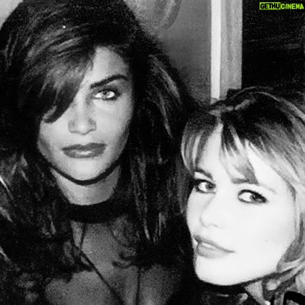 Claudia Schiffer Instagram - Now and then ❤️ I met Helena for the first time in the early 90s. We are so different yet strangely similar. Helena made me feel very calm and grounded whilst we were both in the middle of fashion madness. Last night at dinner in downtown New York it felt like no time has passed. I wish I lived in New York to see her more often. We compared memories of working together — so many fashion campaigns and shows from Chanel to Versace. But also so many dinners with my mother and her parents. Her father was so lovely and her mother still so beautiful. ❤️❤️❤️
