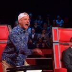 Clementino Instagram - Nonostante io sia stato l’unico a girarsi…. La Signora era un pò confusa 😂😂😂🩵 Tutto questo è @thevoice_italy !!!! Ci vediamo venerdì!! Italy