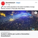 Clementino Instagram - Ieri sera abbiamo esagerato!! Ci dicono… un successo senza precedenti!!! Grazie SCAFATI ❤️ Scafati