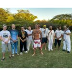 Clementino Instagram - Ayahuasca heal my heart 🩵🐺🌱🔥 Tnx shaman @taita.juanito #costarica @rythmia_ @gerardarmondpowell Rythmia