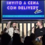 Clementino Instagram – 😂😂😂😂 Fuori adesso la fantastica intervista @invito_a_cena_con_delivery !!
Aneddoti e Risate assicurate!!!! 
@paolomaccaro @francesco_arienzo @_veronica_pinelli 💙☀️ Podcast