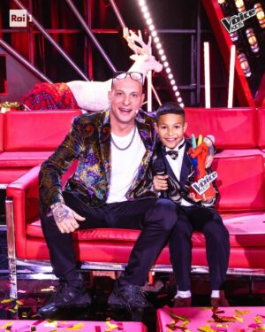 Clementino Instagram - 🏆🏆🏆🏆🏆 🩵📺 WINNER !!!!!🥇 
#thevoicekids #thevoicekidsit @thevoice_italy 
@rai1official