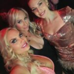 Coco Austin Instagram - Happy New Years 🎉🎉🎉🎉🎉 Even though we almost missed the count down cuz we got stuck in frigin Manhattan traffic!! We still had fun afterwards (see video at the end) Again Happy Anniversary to my honey!!💋💋💋 #newyears2024 #anniversary #23yearstogether❤️ Hustler Club NYC