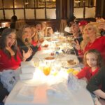 Coco Austin Instagram - Thanksgiving dinner at @lawrystheprimerib .. We're definitely an interesting group of people.. Its nice not having to slave in the kitchen all day. #cheers #thanksgiving2023 Lawry's