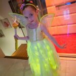 Coco Austin Instagram - Before Mommy and Daddy went out to Heidi Klum's Halloween party to play.. @babychanelnicole had her own Halloween fun!! It was a full day of events! This was her 2nd costume of the day which was #Tinkerbell First costume was #marieantoniette .. See pics in recent post