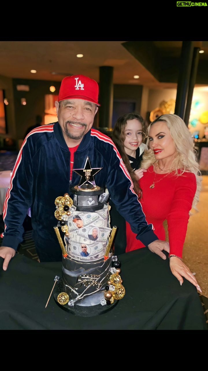 Coco Austin Instagram - Surprising Ice with a cool birthday cake was a success!! All my friends know I love giving cakes for their special day! This one by far was the most unique.. thanks to @nevaehleheventsandweddings and @rjsweetcreations for making this happen! #birthdaydinner #icet #icelovescoco #birthdaycake