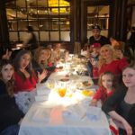 Coco Austin Instagram - Thanksgiving dinner at @lawrystheprimerib .. We're definitely an interesting group of people.. Its nice not having to slave in the kitchen all day. #cheers #thanksgiving2023 Lawry's
