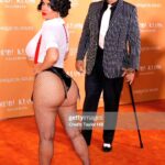Coco Austin Instagram - Halloween is one of our favorite holidays ... Ice pretty much went as himself.. OG gangster and his Moll #redcarpet #heidiklum #halloween2023 Marquee New York