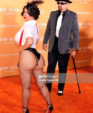 Coco Austin Instagram - Halloween is one of our favorite holidays ... 
Ice pretty much went as himself.. OG gangster and his Moll 
#redcarpet #heidiklum #halloween2023