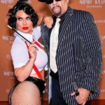 Coco Austin Instagram - Halloween is one of our favorite holidays ... Ice pretty much went as himself.. OG gangster and his Moll #redcarpet #heidiklum #halloween2023 Marquee New York