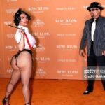 Coco Austin Instagram - Halloween is one of our favorite holidays ... Ice pretty much went as himself.. OG gangster and his Moll #redcarpet #heidiklum #halloween2023 Marquee New York