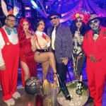 Coco Austin Instagram - Yet another memorable night at #heidiklum Halloween party! .....OG Gangsta with his Moll We've been going to her party since the beginning which has been over 20 years #halloween2023 Marquee Nightclub