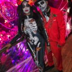 Coco Austin Instagram - Yet another memorable night at #heidiklum Halloween party! .....OG Gangsta with his Moll We've been going to her party since the beginning which has been over 20 years #halloween2023 Marquee Nightclub
