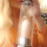 Coco Austin Instagram - Waterbottle challenge!! Who else has a cool water bottle? Thank you @vda_designs for my Rose Quartz @hombyvanessadeleon bottle..The water just tastes better in it! I can take over the world with this bottle...lol #waterbottlechallenge #crystalsrock #powerofpositivity #energy #rosequartz