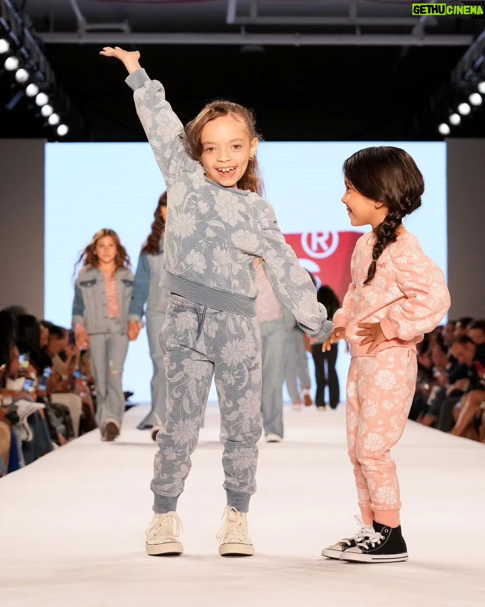 Coco Austin Instagram - So its Fashion Week in NYC!! Chanel hit her first fashion show for @rookieusa and wore @converse and @levis .. It takes a lot of guts to strut down the runway especially for her age.. .So proud she pulled it off she was so nervous.. She told me she was so embarrassed when she heard me yelling so hard from the sidelines..lol Scroll for more! New York City