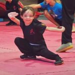 Coco Austin Instagram - Chanel started kung-fu recently and she's picking it up pretty fast. She'll be my little Bodyguard in no time🤣 #wushu Swipe for more pics