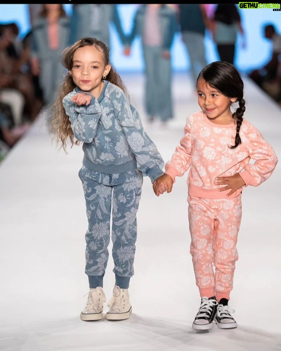 Coco Austin Instagram - So its Fashion Week in NYC!! Chanel hit her first fashion show for @rookieusa and wore @converse and @levis .. It takes a lot of guts to strut down the runway especially for her age.. .So proud she pulled it off she was so nervous.. She told me she was so embarrassed when she heard me yelling so hard from the sidelines..lol Scroll for more! New York City