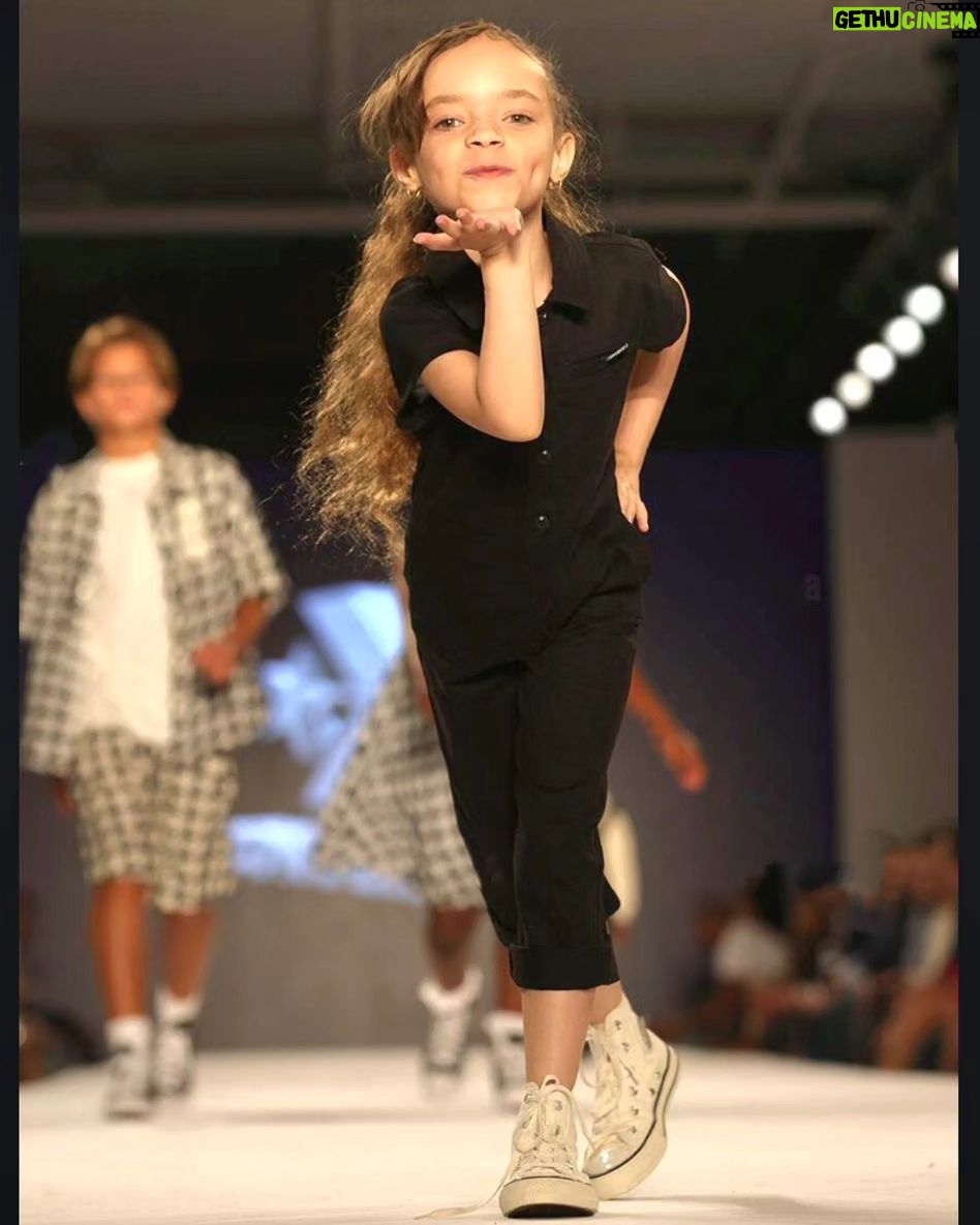 Coco Austin Instagram - So its Fashion Week in NYC!! Chanel hit her first fashion show for @rookieusa and wore @converse and @levis .. It takes a lot of guts to strut down the runway especially for her age.. .So proud she pulled it off she was so nervous.. She told me she was so embarrassed when she heard me yelling so hard from the sidelines..lol Scroll for more! New York City