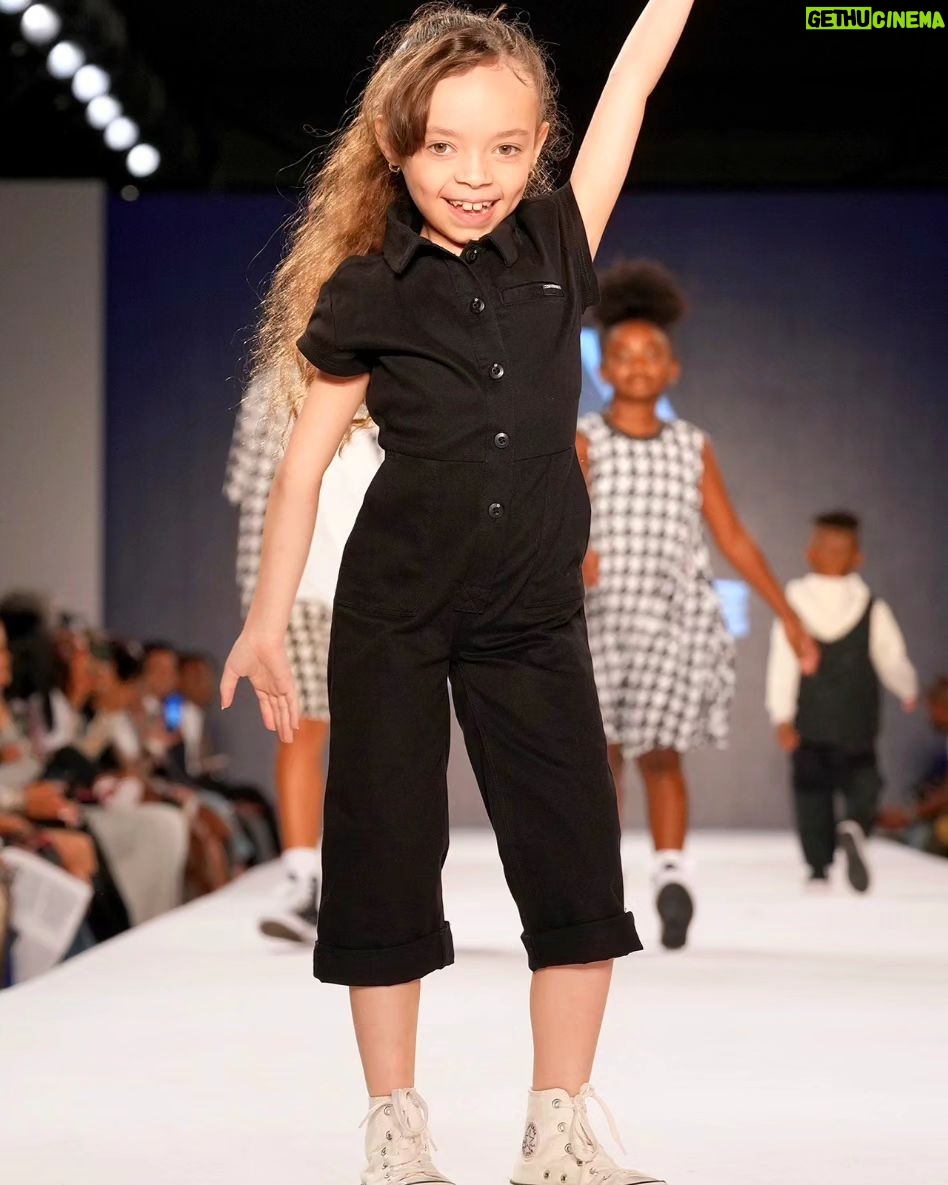 Coco Austin Instagram - So its Fashion Week in NYC!! Chanel hit her first fashion show for @rookieusa and wore @converse and @levis .. It takes a lot of guts to strut down the runway especially for her age.. .So proud she pulled it off she was so nervous.. She told me she was so embarrassed when she heard me yelling so hard from the sidelines..lol Scroll for more! New York City