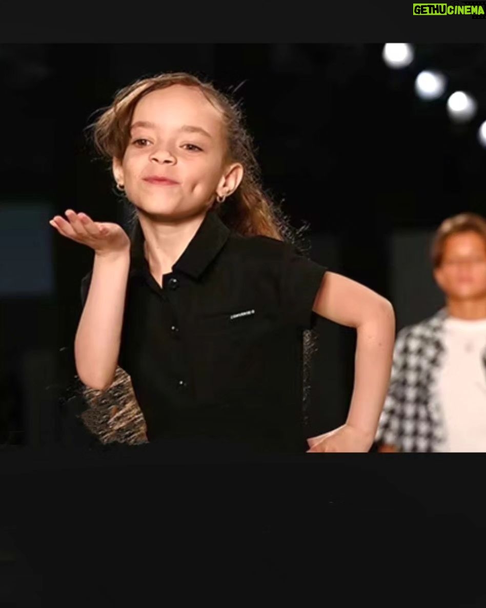 Coco Austin Instagram - So its Fashion Week in NYC!! Chanel hit her first fashion show for @rookieusa and wore @converse and @levis .. It takes a lot of guts to strut down the runway especially for her age.. .So proud she pulled it off she was so nervous.. She told me she was so embarrassed when she heard me yelling so hard from the sidelines..lol Scroll for more! New York City