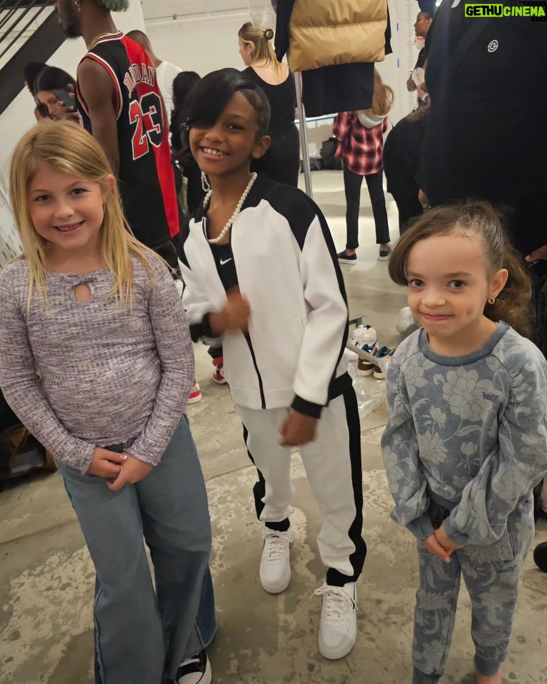 Coco Austin Instagram - Chanel was in her first fashion show yesterday called @rookieusa. Also my cousin Stephanie's (@statt.hagan) little girl @lacey.lynne_ got walk the runway too it was a special day for us moms! Some friends showed up .. including @lilkimthequeenbee and her daughter Royal who is Chanel's friend too! it was cute to see all 3 girls walk the runway!! I got teary eyed 🥹 Video at the end... keep scrolling New York City