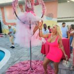 Coco Austin Instagram – Had a great Barbie Party in Hamptons recently.. I’m a little delayed on posting pics cuz I’m constantly moving.. The entertainment was off the chain.  really a fun event! Cheers to @richiehosein for a great night!
…until the next party!
 #roseallday #barbieparty #barbieandken #pink #pinkparty South Hamptons